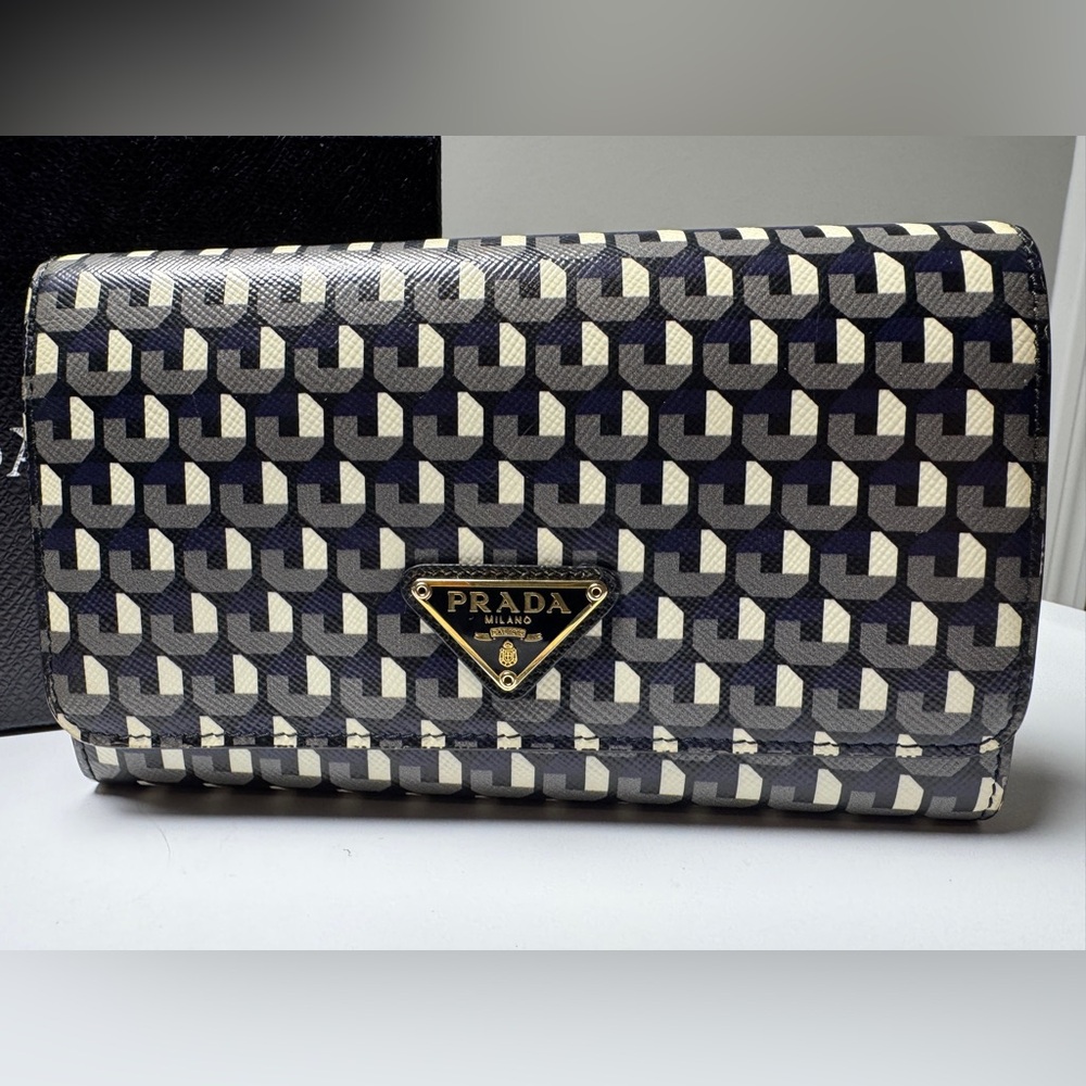 Prada Geometric Clutch/Crossbody Bag - Picture 2 of 16
